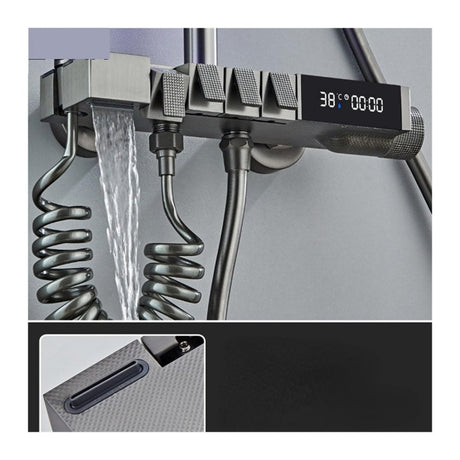 Pressurized Rain Shower System for Bathroom