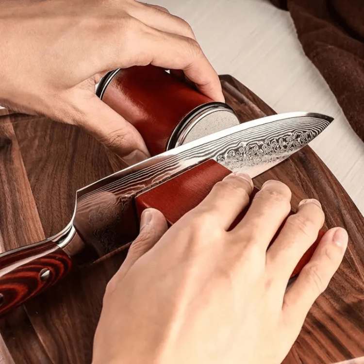 Lightweight Knife Sharpener For Kitchen Drawer Storage - OpalDwell