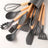 CulinaPro Silicone Cooking Tool Set color options display - OpalDwell