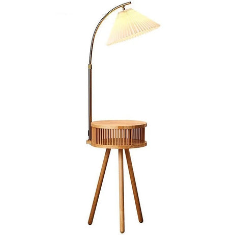 Liora Floor Lamp PVC and Wood Construction Detail