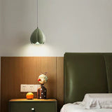 Glass hanging lamp with E14 fitting for warm ambiance