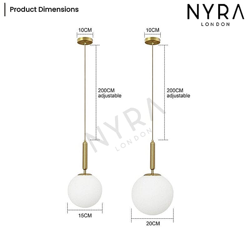 Bellaro Pendant Light with Warm LED Ambient Glow