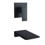 Wall-mounted waterfall bathroom faucet for modern bathroom decor