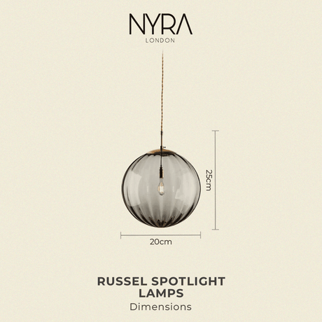 Bubble Glass Pendant Light Diffusing Warm Ambient Glow for Cozy Ambiance | OroDwell