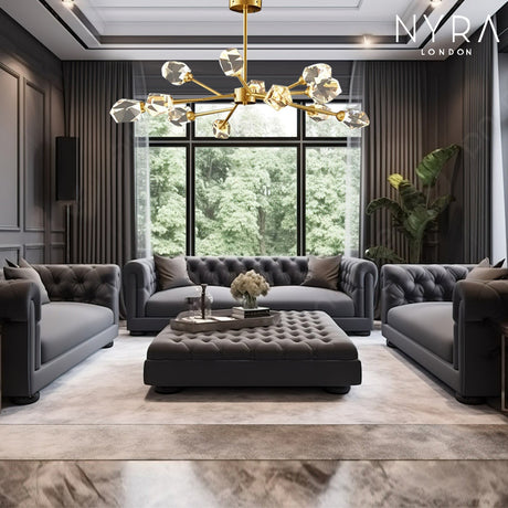 Iron and K9 Crystal Pendant Light for Contemporary Living Spaces | OroDwell