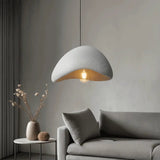 Bohemian chandelier with warm glow at night