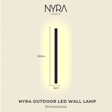 Aluminum Wall Lamp Weatherproof Outdoor Fixture