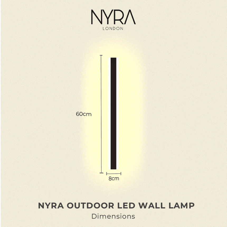 Aluminum Wall Lamp Weatherproof Outdoor Fixture