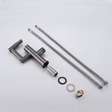 Smart bathroom faucet - waterfall spout design