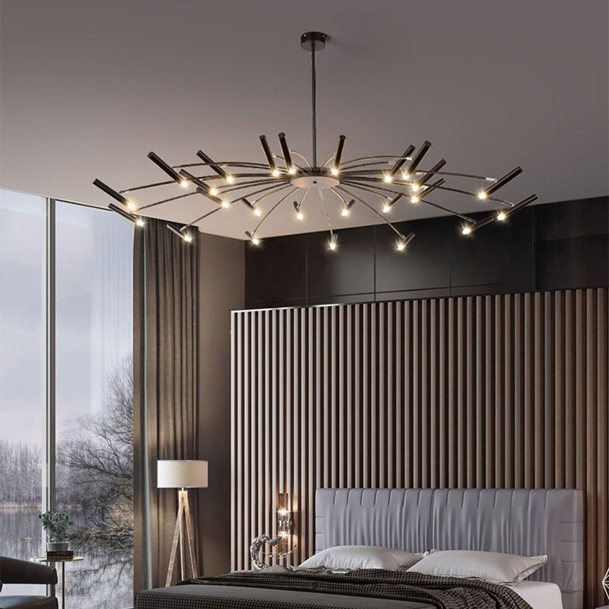 ElaraLuxe Chandelier Overhead View