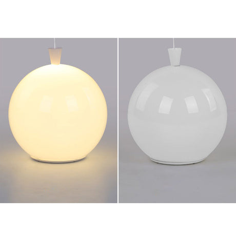 NovaTru Ceiling Light White Acrylic Finish Detail