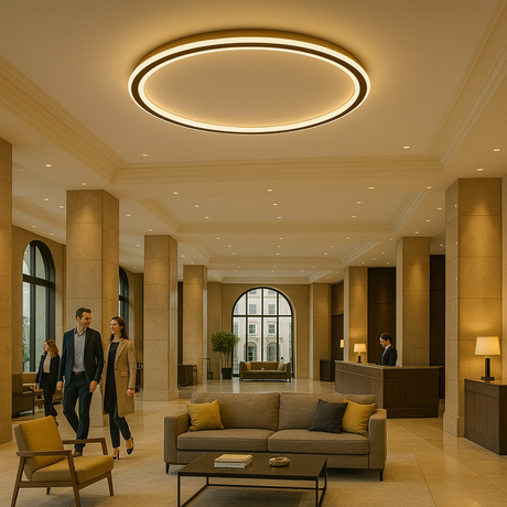 Dimmable LED Ceiling Light Warm White Detail