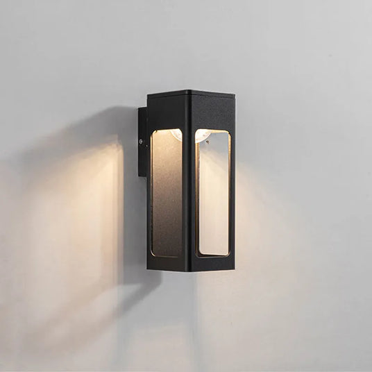 Black Wall Lamp finish detail