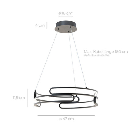Industrial style pendant light for modern homes