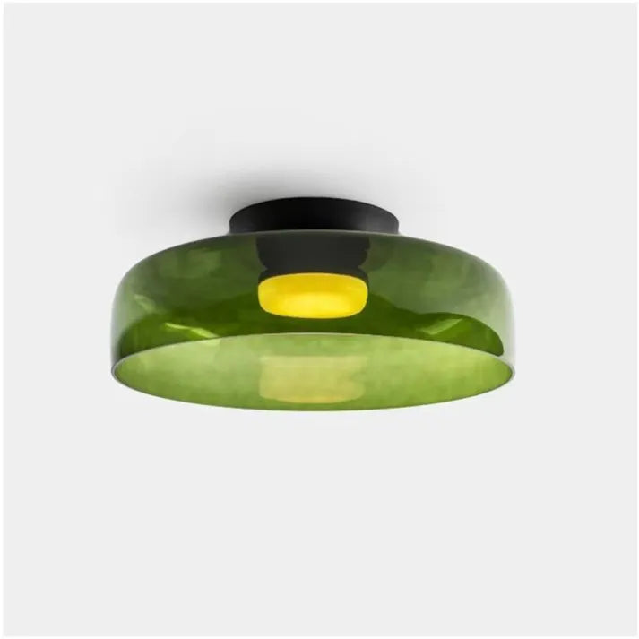 Nordic Glass Ceiling Light Overhead View