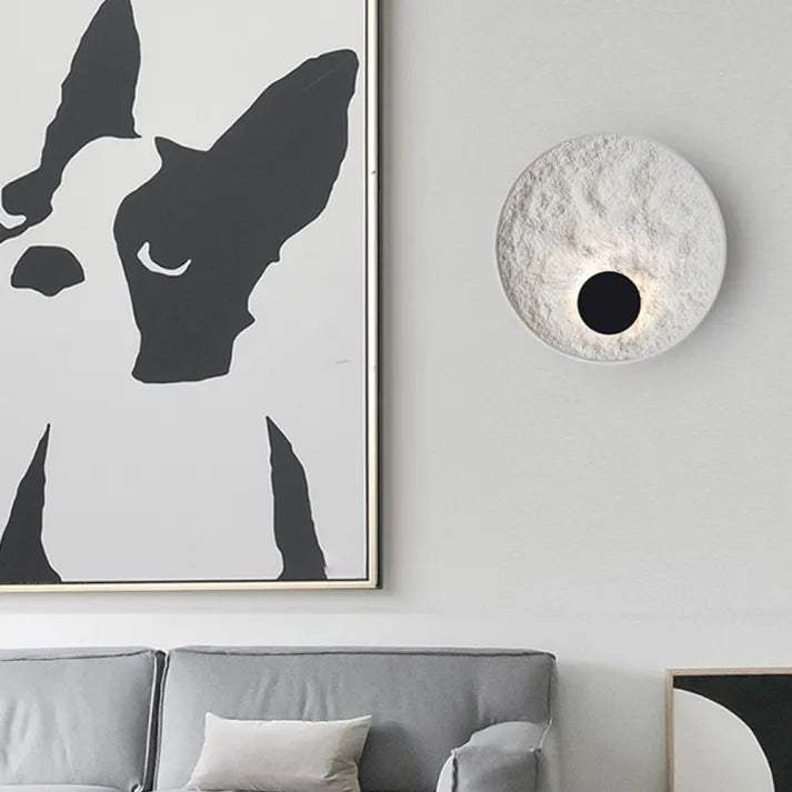 Resin Wall Lamp with ambient lighting for hallway | OroDwell