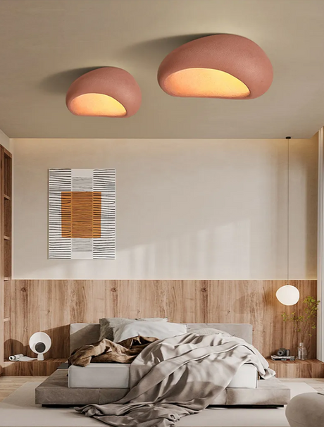 Decorative ceiling lamp for contemporary interiors