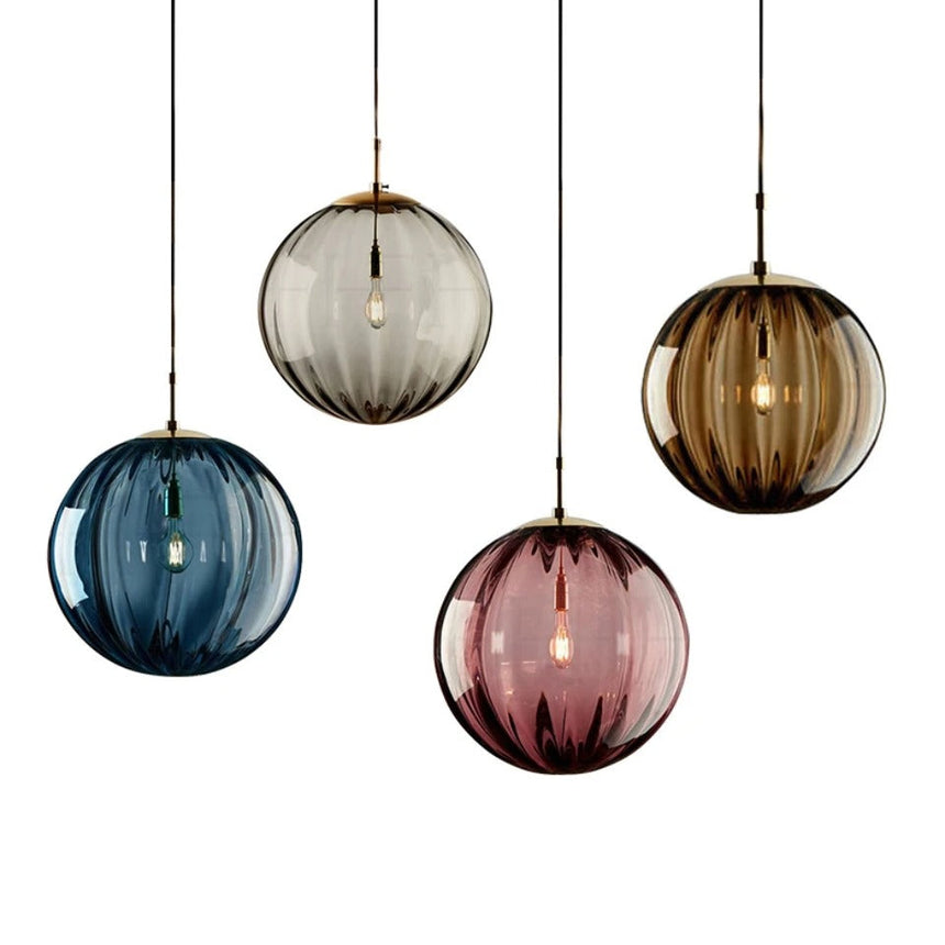 Warm glow pendant light for living spaces