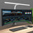 AeroClip Clamp-On Desk Lamp with Adjustable Light Bar