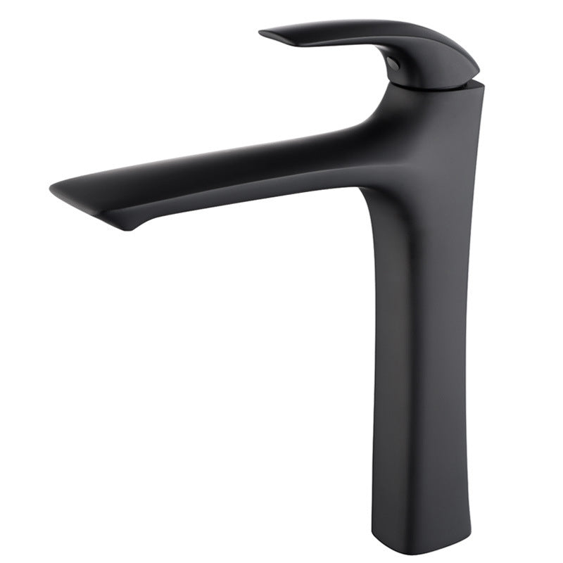 Vessel bathroom sink faucet - above-counter installation