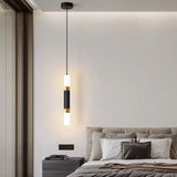 Slim profile pendant fixture for modern decor