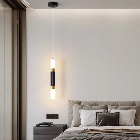 Slim profile pendant fixture for modern decor