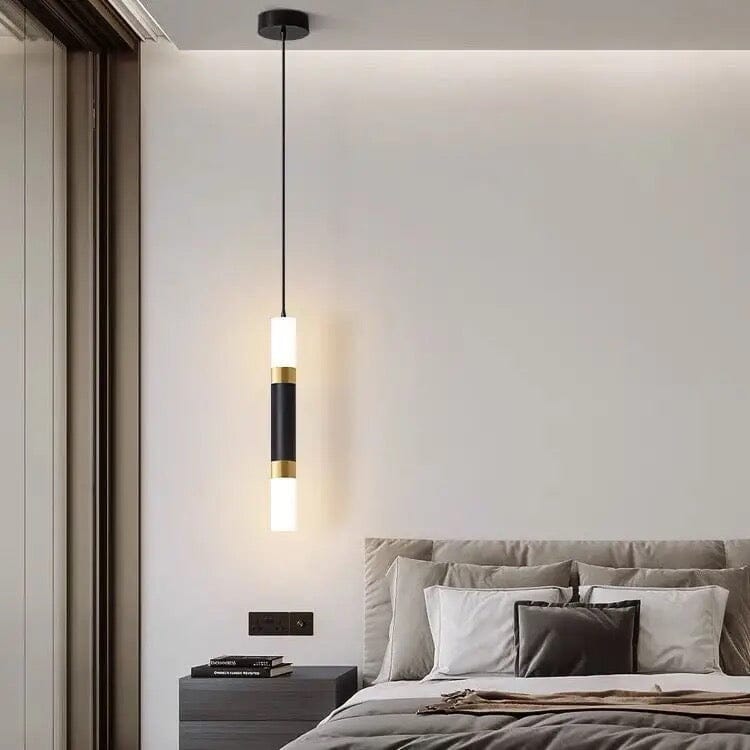 Slim profile pendant fixture for modern decor
