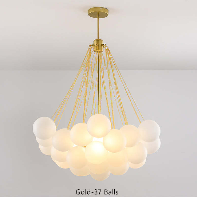 Glass pendant light for bedroom ambient lighting