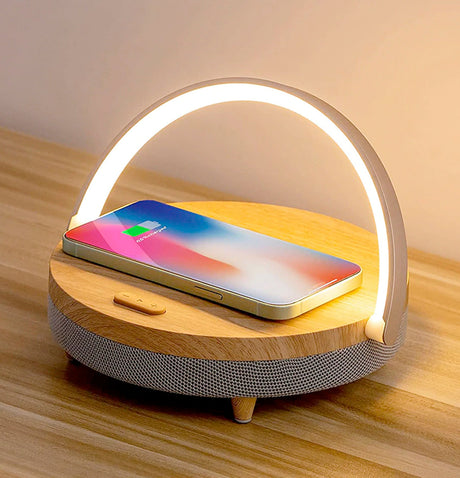 LumaNova Bedside Lamp for Bedroom and Dorm