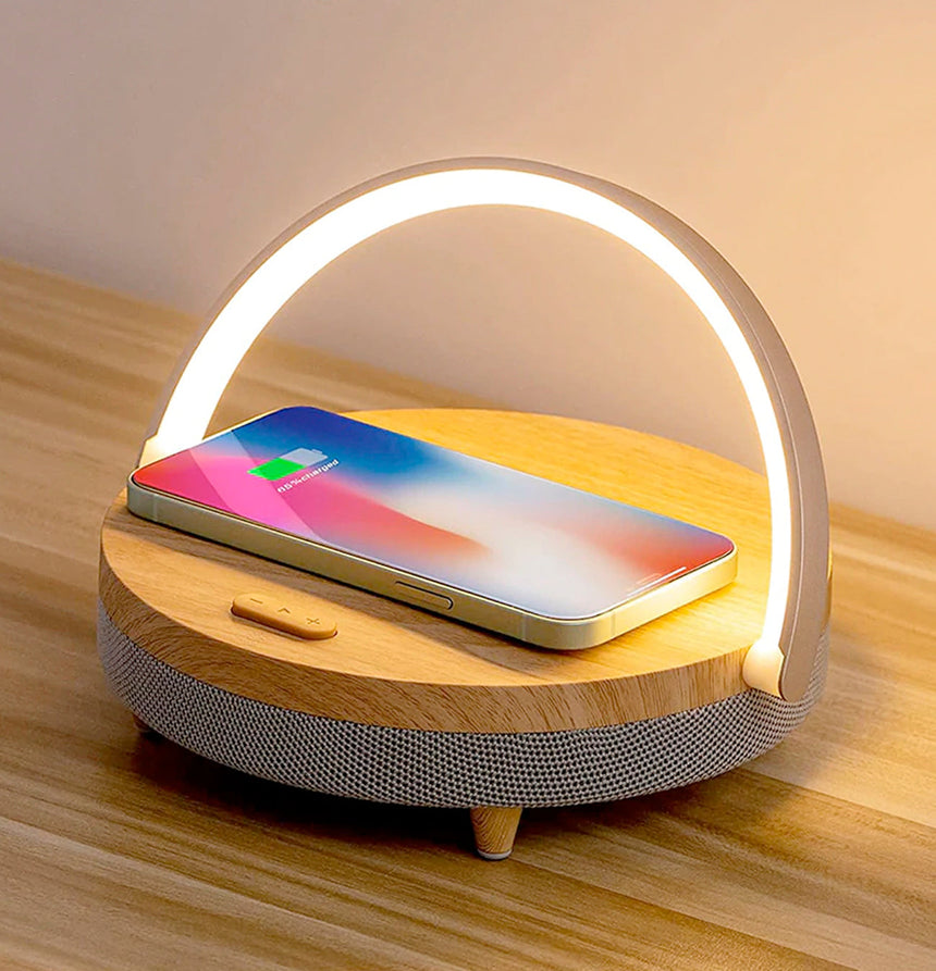 LumaNova Bedside Lamp for Bedroom and Dorm