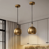 Elora Brass Pendant Light for Dining Room