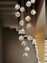 Staircase Chandelier Additional Angle