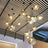 Geometric Round Pendant Light for Dining Room