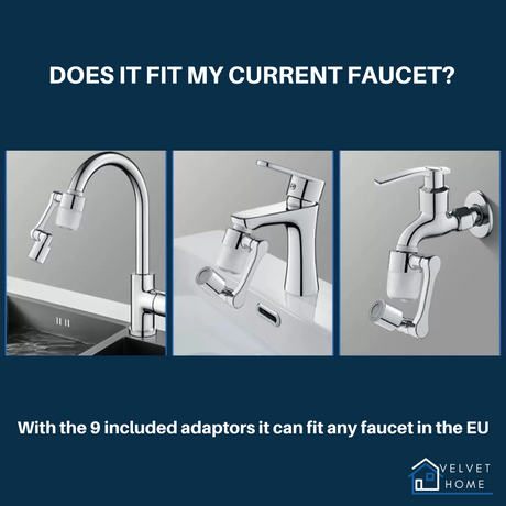Smart water filter faucet installed in a kitchen setting