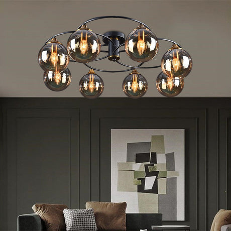 Vintage Chandelier Additional Angle View