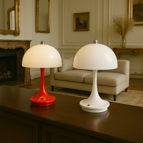 Modern vintage table lamp design