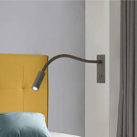 Gold wall lamp LED warm light for modern homes