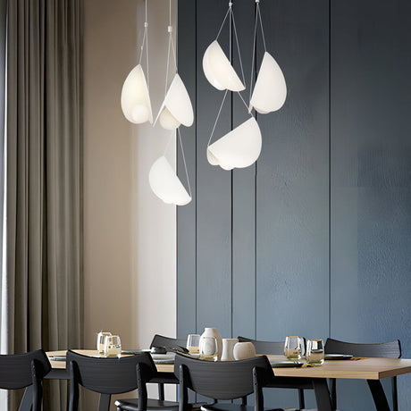 Pendant Lamp Installed Above Dining Table
