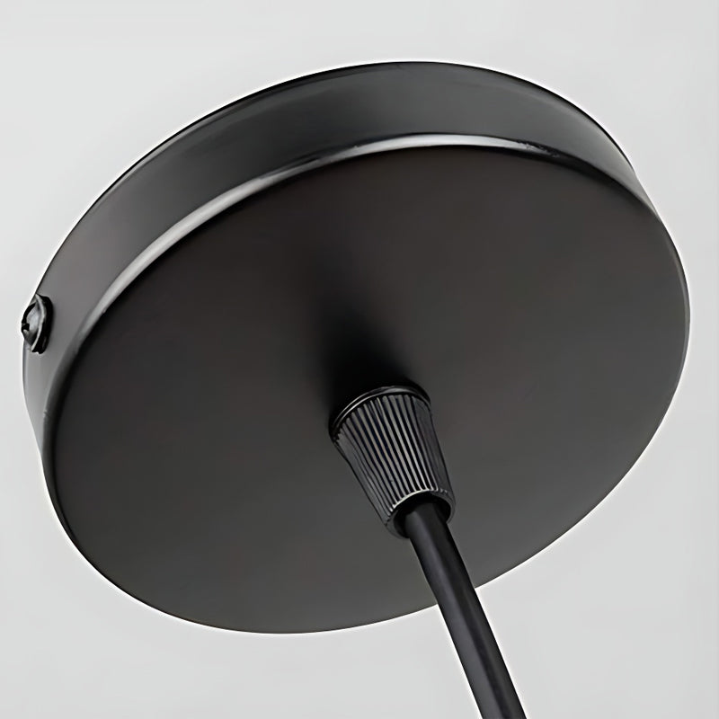 Industrial style pendant light for entryway decor