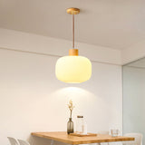 Wood Pendant Light for Entryway Accent Decor