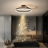 Cresta Ceiling Light Side Angle Detail View - OpalDwell