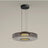 Asteron Glass Pendant Light in Bauhaus Style Ceiling Lamp OpalDwell