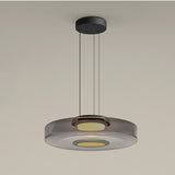 Asteron Glass Pendant Light in Bauhaus Style Ceiling Lamp OpalDwell