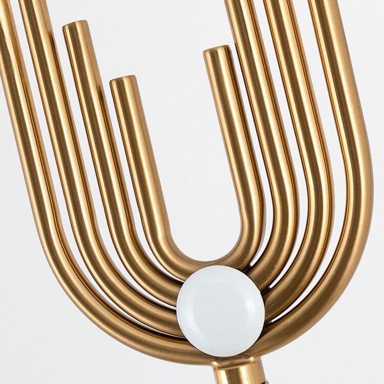 Luxury standing lamp warm ambient glow