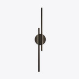 Fjordra Wall Lamp - Metal and Silica Nordic Disc and Linear Design | OroDwell