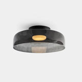 Medieval Glass Ceiling Light Installation View