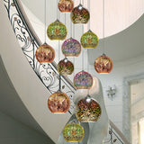 Playful Glass Pendant Light for Modern Homes