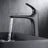 Single lever bathroom vessel faucet with one-hole sink installation