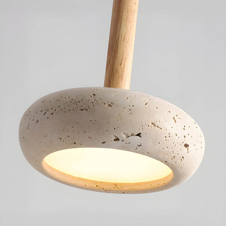 Pendant Light In Travertine Finish - OroDwell