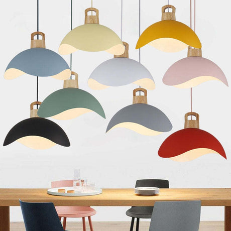 Noctara Black Metal Pendant Light Vintage Design